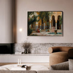 Orientalist 061 Canvas Art 60 x 40 cm / Black