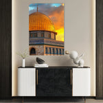 Palestine 061 Canvas Art 60 x 40 cm / Black