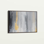 Abstract 062 Canvas Art 60 x 40 cm / Black