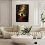 Classic 062 Canvas Art 60 x 40 cm / Black