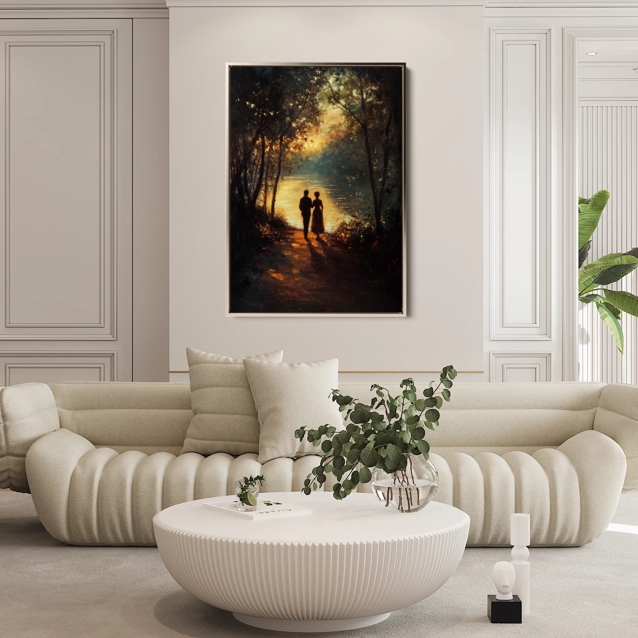 Classic 062 Canvas Art 60 x 40 cm / Black