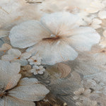 Floral 062 Canvas Art 60 x 40 cm / Black