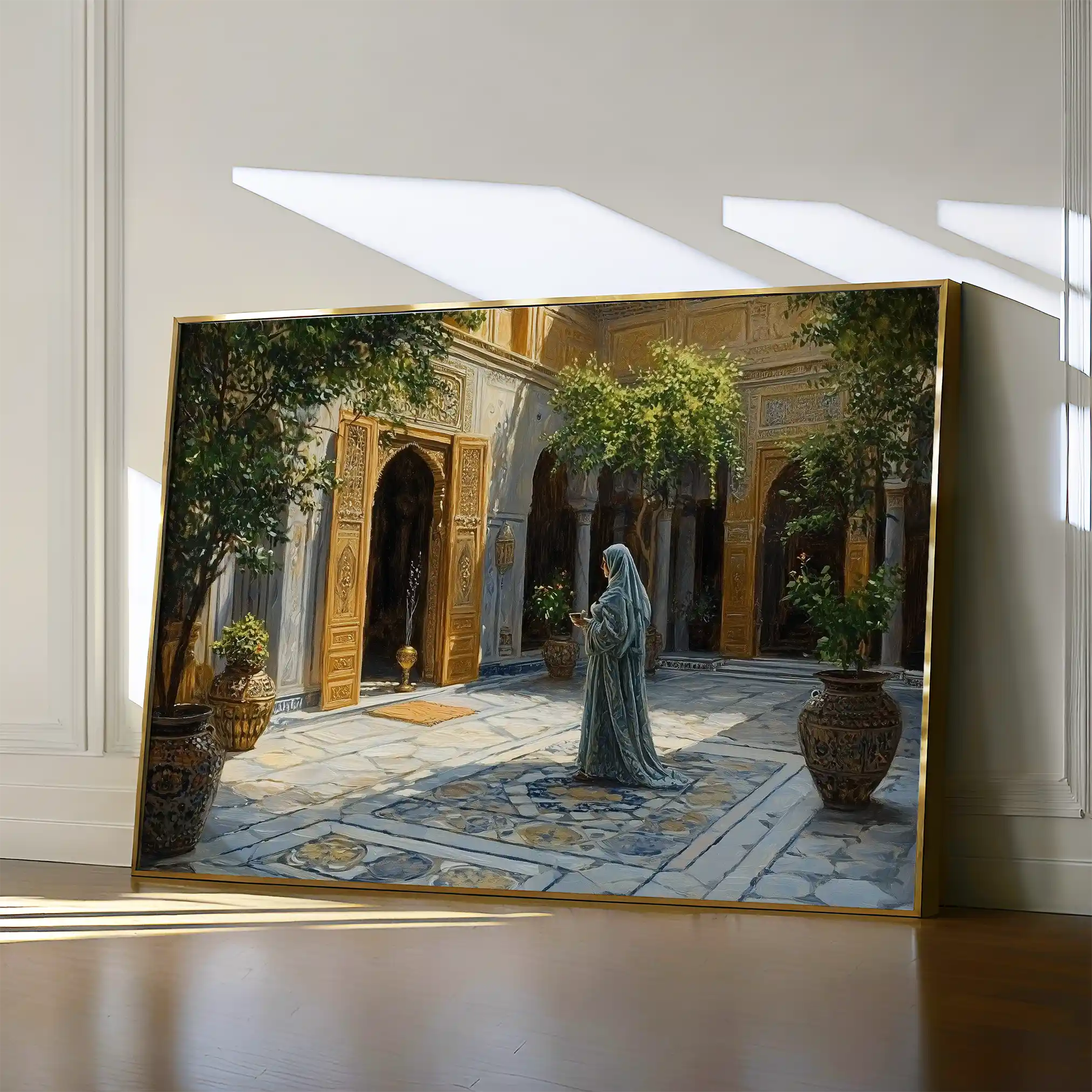Orientalist 062 Canvas Art 60 x 40 cm / Black