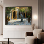 Orientalist 062 Canvas Art 60 x 40 cm / Black