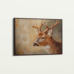 Animals 063 Canvas Art 60 x 40 cm / Black