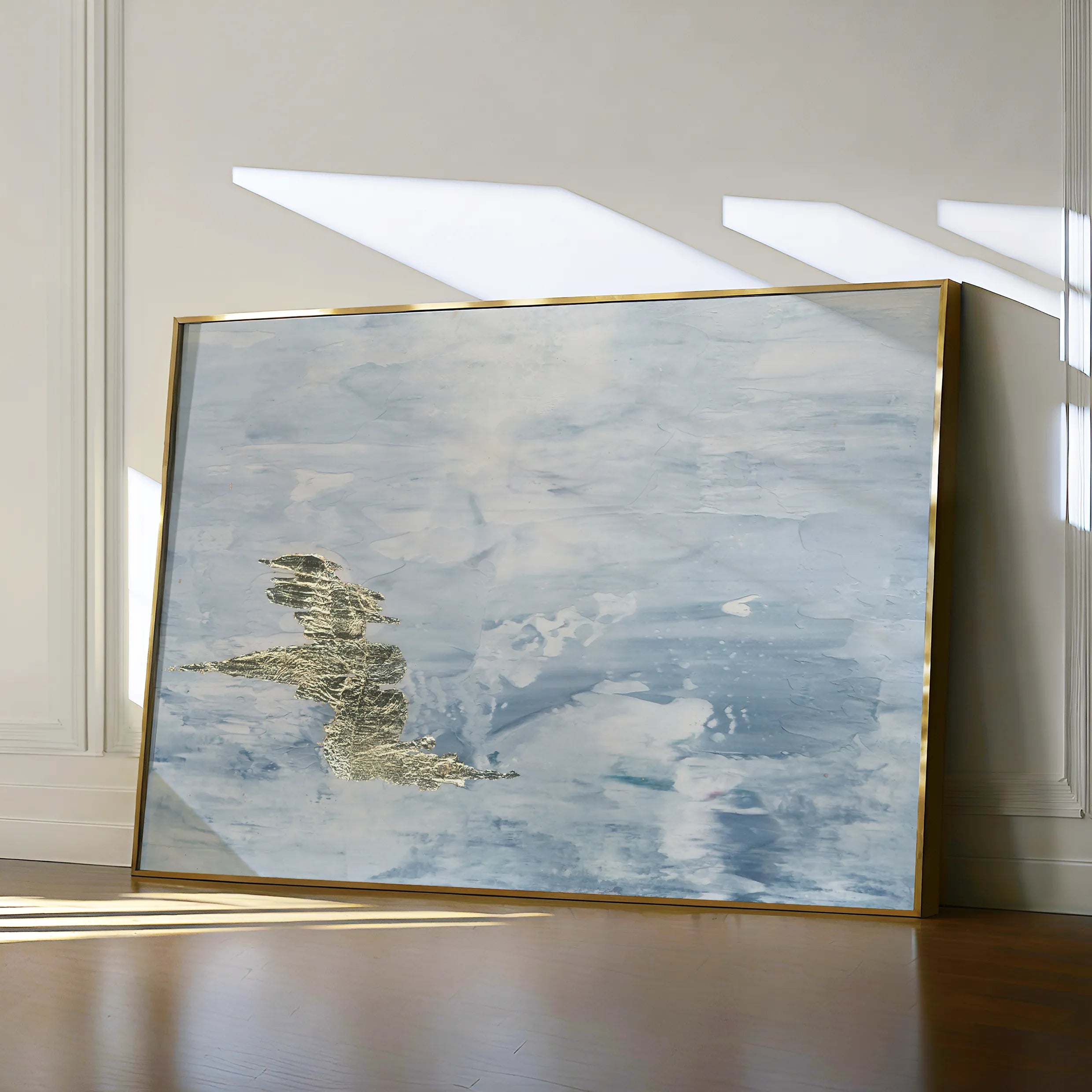 Abstract 063 Canvas Art 60 x 40 cm / Black