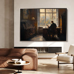 Classic 063 Canvas Art 60 x 40 cm / Black