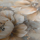 Floral 063 Canvas Art 60 x 40 cm / Black