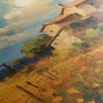 Landscape 063 Canvas Art 60 x 40 cm / Black