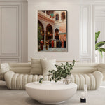 Orientalist 063 Canvas Art 60 x 40 cm / Black