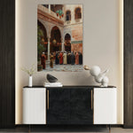 Orientalist 063 Canvas Art 60 x 40 cm / Black