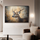 Animals 064 Canvas Art 60 x 40 cm / Black