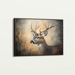 Animals 064 Canvas Art 60 x 40 cm / Black