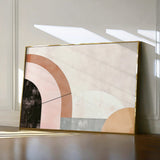 Boho 064 Canvas Art 60 x 40 cm / Black
