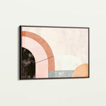 Boho 064 Canvas Art 60 x 40 cm / Black