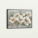 Floral 064 Canvas Art 60 x 40 cm / Black