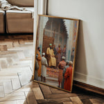 Orientalist 064 Canvas Art 60 x 40 cm / Black