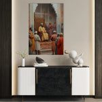 Orientalist 064 Canvas Art 60 x 40 cm / Black
