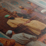Orientalist 064 Canvas Art 60 x 40 cm / Black