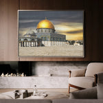 Palestine 064 Canvas Art 60 x 40 cm / Black