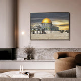 Palestine 064 Canvas Art 60 x 40 cm / Black