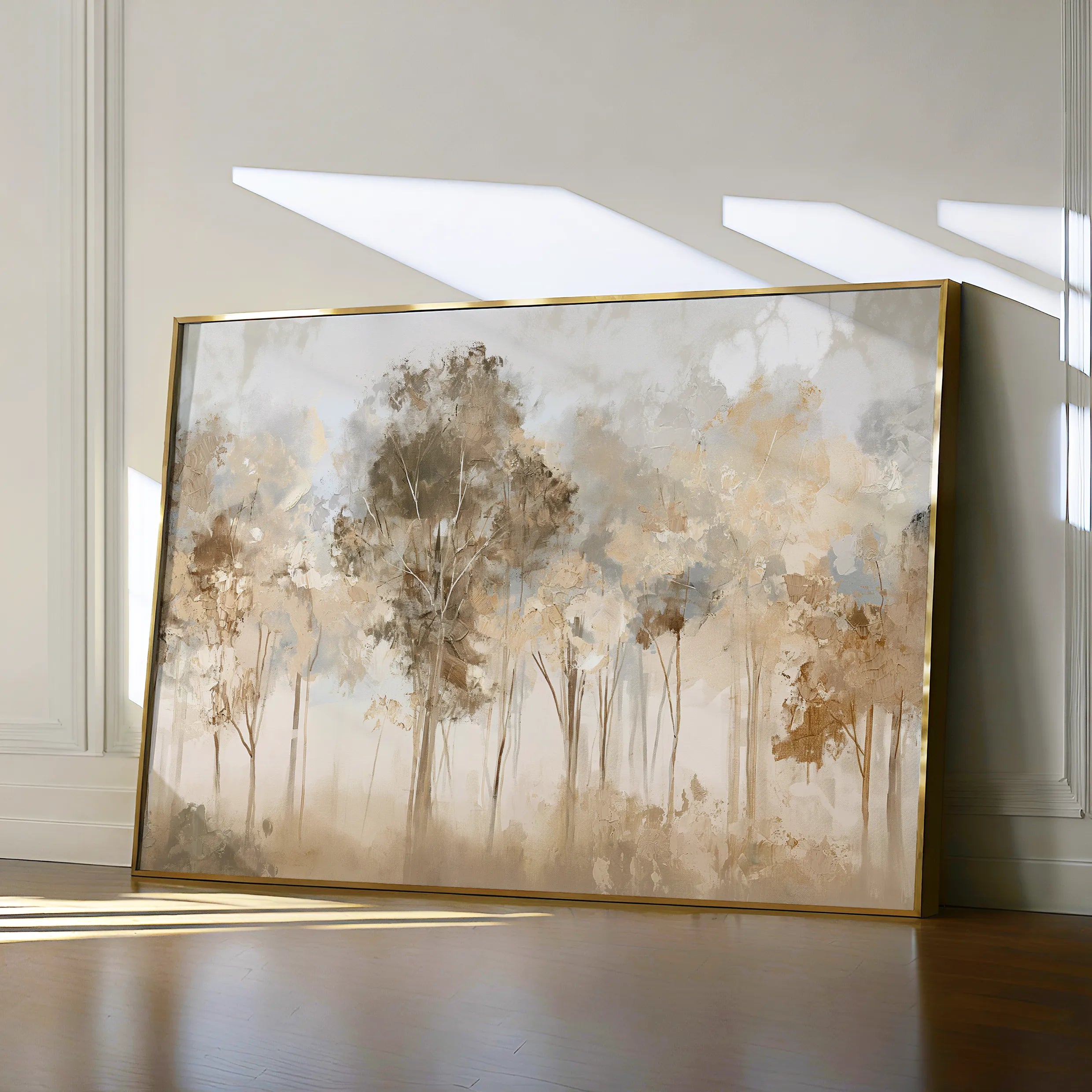 Floral 065 Canvas Art 60 x 40 cm / Black