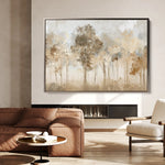 Floral 065 Canvas Art 60 x 40 cm / Black