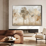 Floral 065 Canvas Art 60 x 40 cm / Black