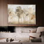 Floral 065 Canvas Art 60 x 40 cm / Black