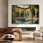 Orientalist 065 Canvas Art 60 x 40 cm / Black