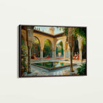 Orientalist 065 Canvas Art 60 x 40 cm / Black