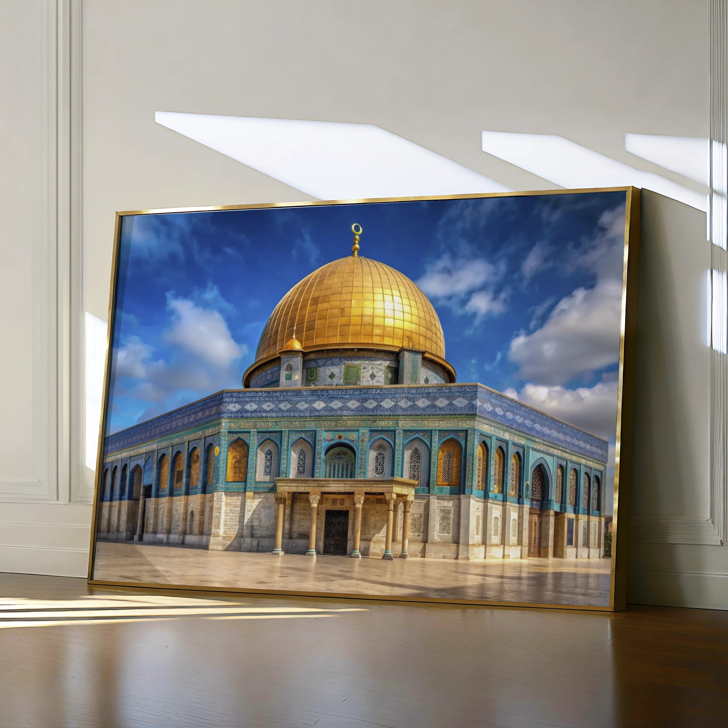 Palestine 065 Canvas Art 60 x 40 cm / Black