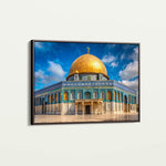 Palestine 065 Canvas Art 60 x 40 cm / Black