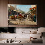 Orientalist 066 Canvas Art 60 x 40 cm / Black