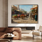 Orientalist 066 Canvas Art 60 x 40 cm / Black