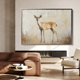 Animals 067 Canvas Art 60 x 40 cm / Black