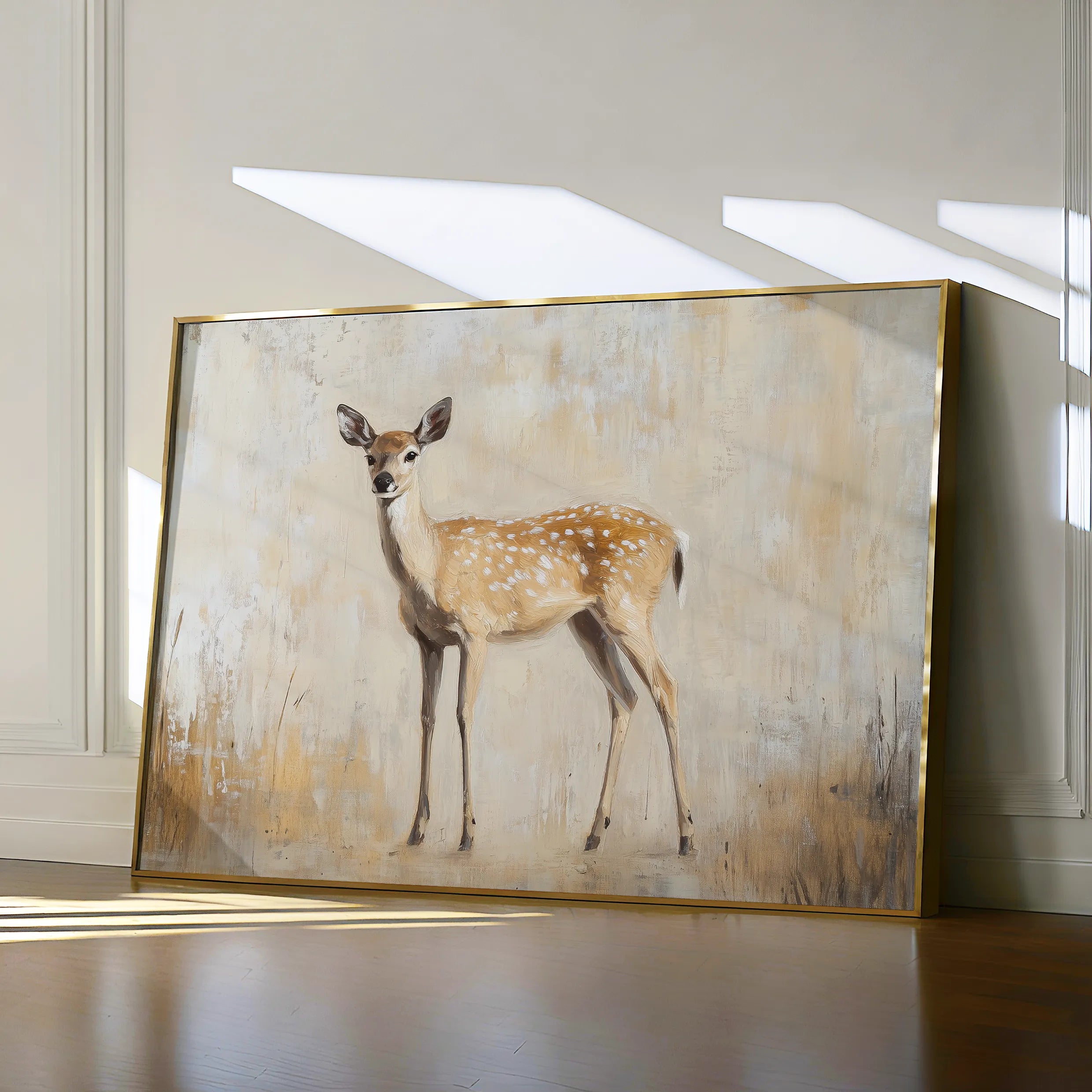 Animals 067 Canvas Art 60 x 40 cm / Black