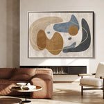 Boho 067 Canvas Art 60 x 40 cm / Black
