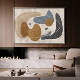 Boho 067 Canvas Art 60 x 40 cm / Black