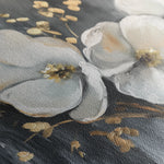 Floral 067 Canvas Art 60 x 40 cm / Black