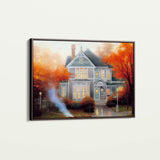 Landscape 067 Canvas Art 60 x 40 cm / Black