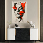 Portrait 067 Canvas Art 60 x 40 cm / Black