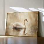Animals 068 Canvas Art 60 x 40 cm / Black