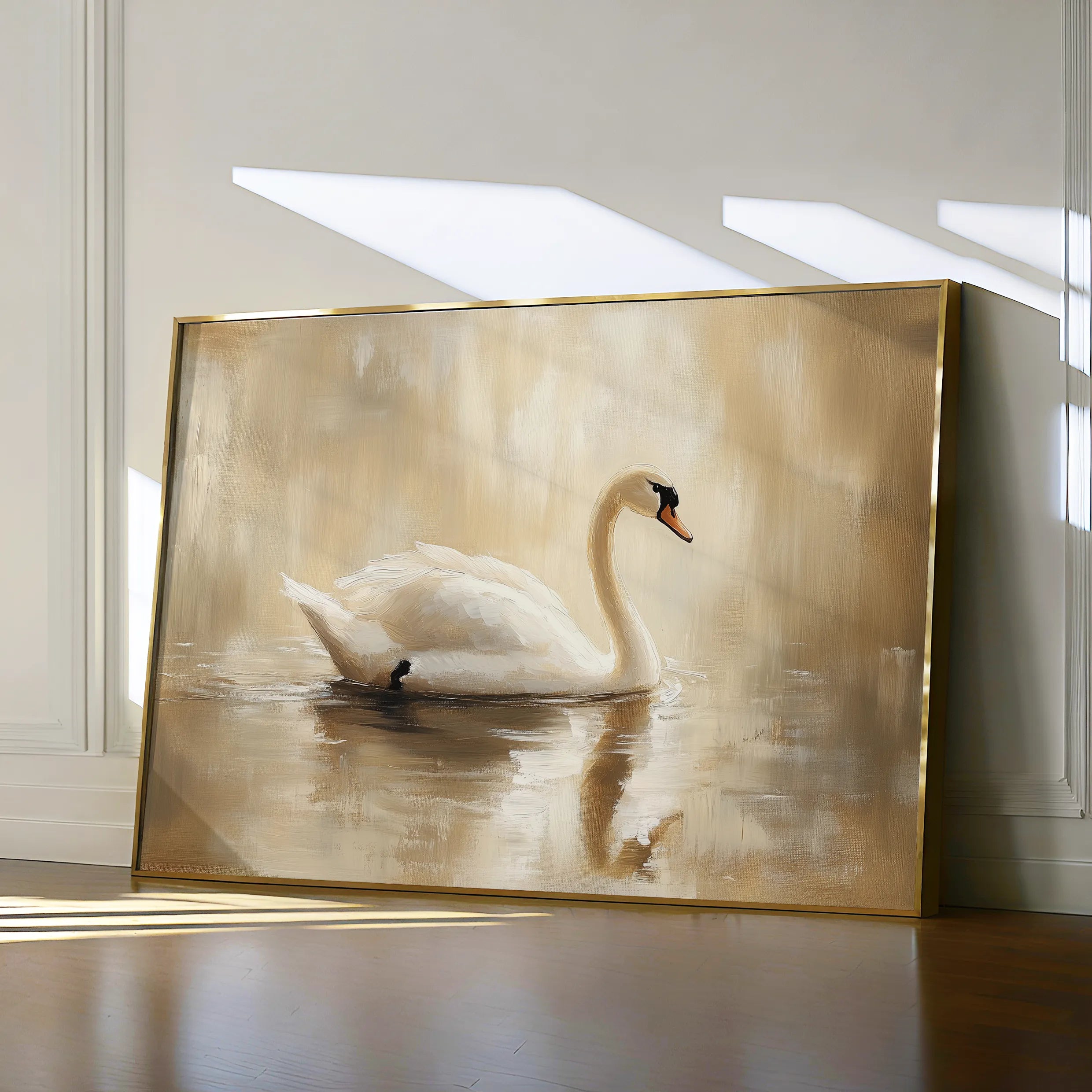 Animals 068 Canvas Art 60 x 40 cm / Black