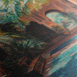 Orientalist 068 Canvas Art 60 x 40 cm / Black