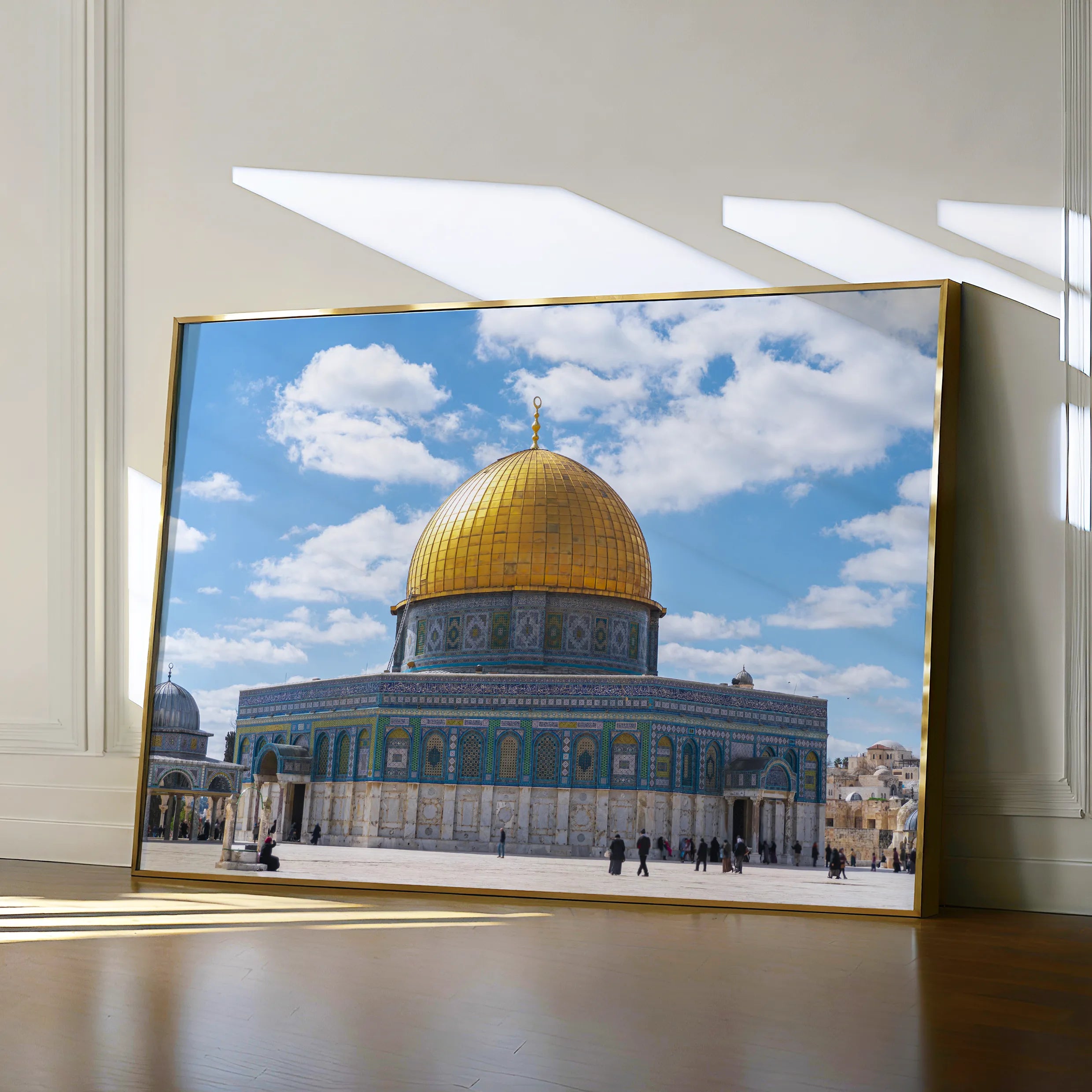Palestine 068 Canvas Art 60 x 40 cm / Black