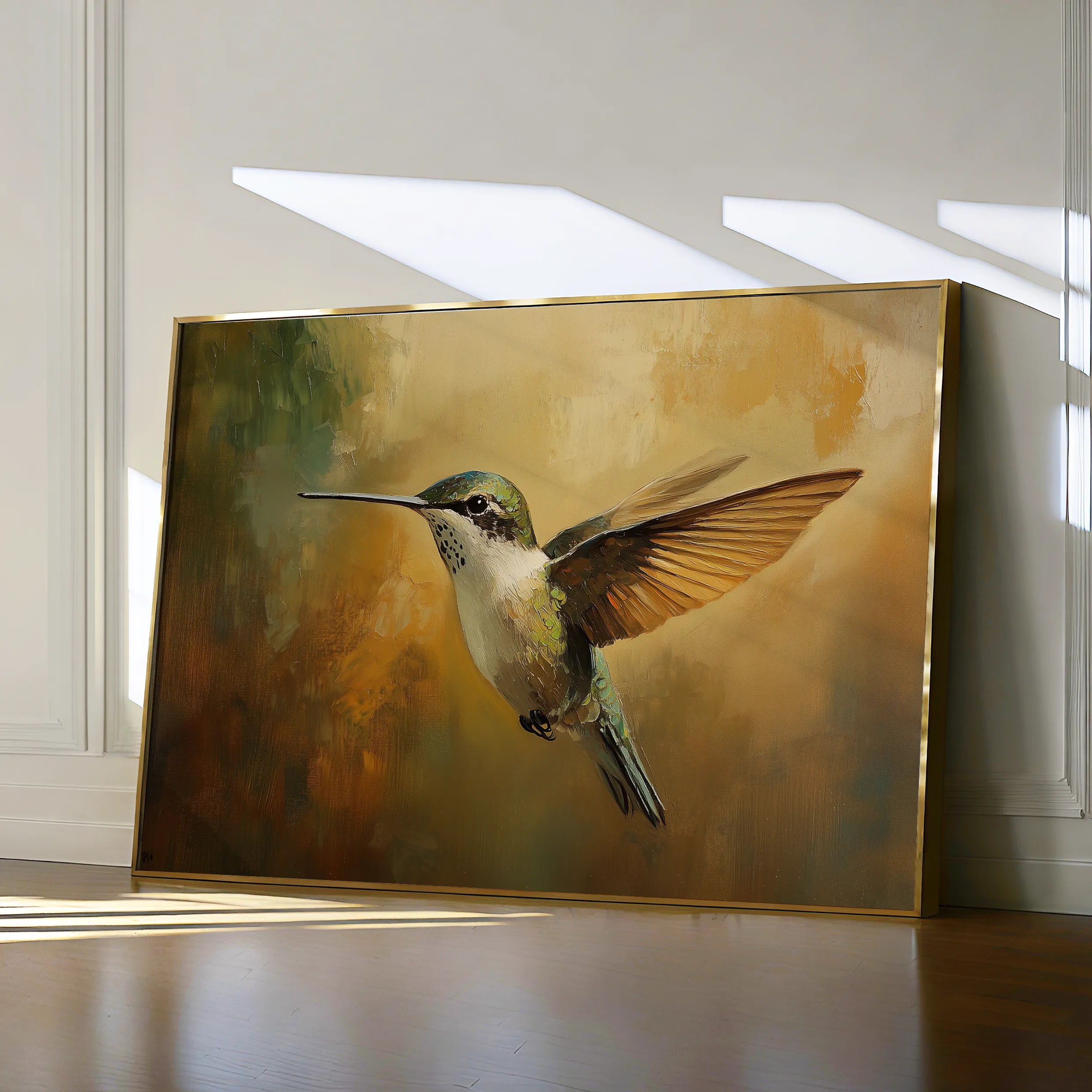 Animals 069 Canvas Art 60 x 40 cm / Black