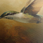 Animals 069 Canvas Art 60 x 40 cm / Black