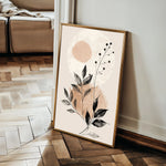 Boho 069 Canvas Art 60 x 40 cm / Black