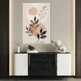 Boho 069 Canvas Art 60 x 40 cm / Black